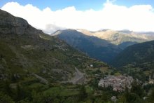 Passeaia nucleària dal Prat (vilar de Sant Dalmaç lo selvatge) a Sant Dalmaç en passar per las baissas de Boneta e de Motiera (auta valaa de Tiniá)