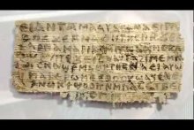 Una istoriana estatsunidenca ditz qu’a descobèrt un fragment de l’evangèli ont Jèsus parla de la siá femna