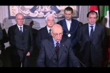 Napolitano a dissolvut lo parlament e a convocat d’eleccions pel 24 e 25 de febrièr