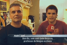 Barcelona TV - #aranésòc. Quin Besaran presenta los talhièrs de literatura occitana modèrna