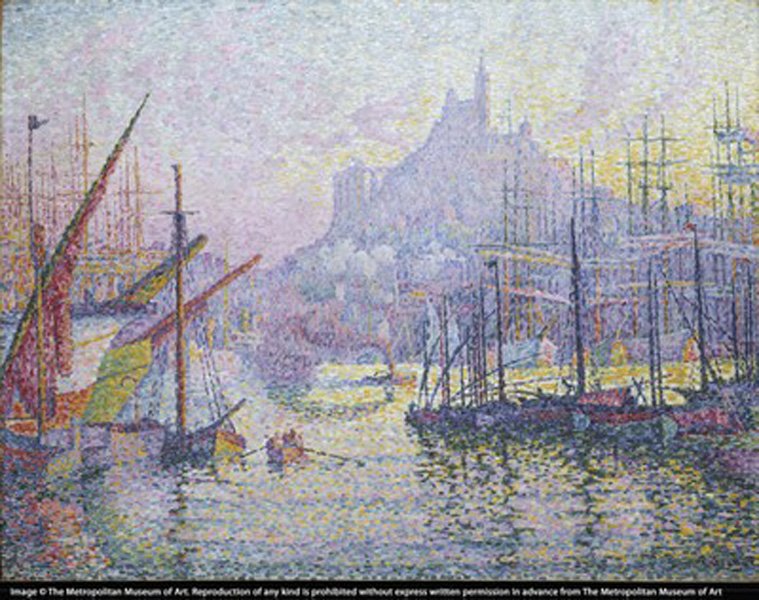 Lo pòrt de Marselha segon Paul Signac