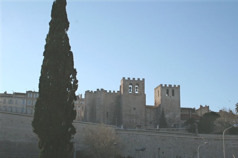 Fondaia al sègle 5 per Joan Cassian, l’abaia de Sant Victor de Marselha deven importanta per son raionament dins Provença tota. Un dals abats, Guilhèrme de Grimoard, foguèt elegit papa en 1362 sota lo nom d’Urban V