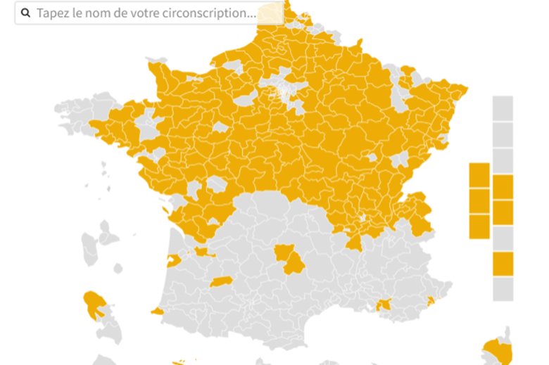 Ua carta electorau qu’amuisha ua carta d’Occitània quasi perfèita