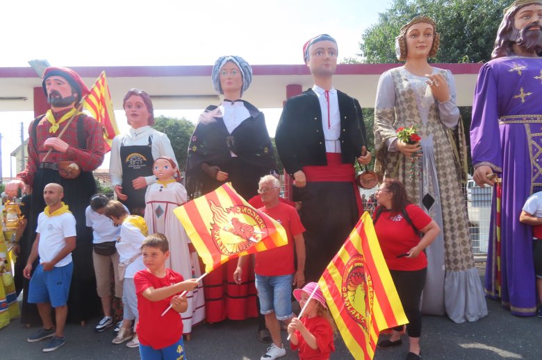 Aqueste dissabte XIII de julh, la partida entre Dragons e Salford èra plaçada jol signe de la catalanitat