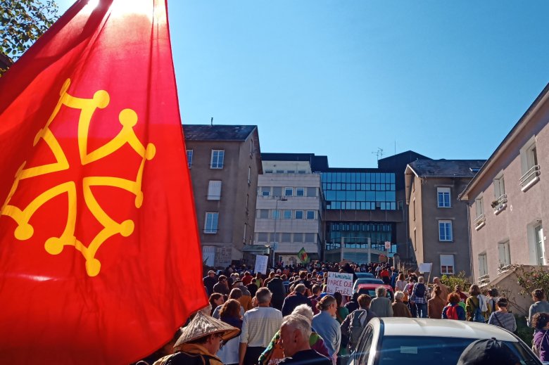 Mobilizacion a Garait per los bòscs lemosins