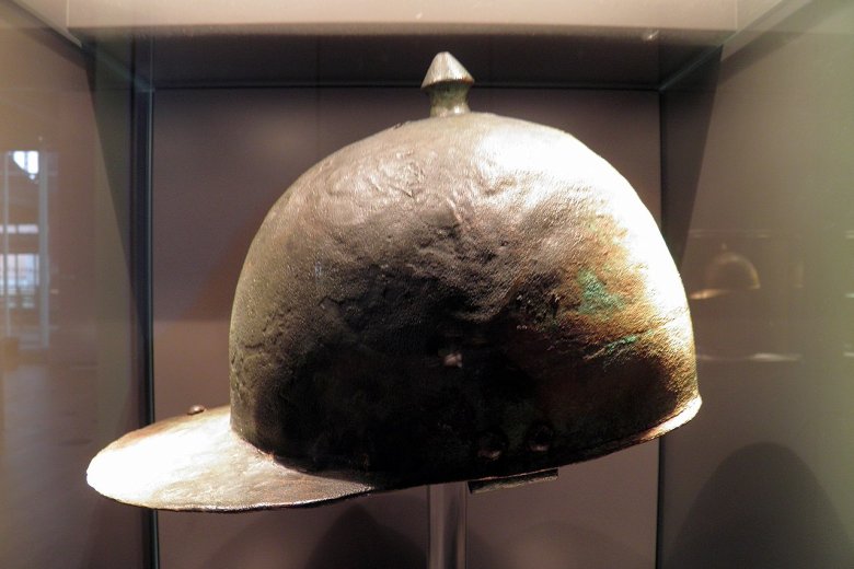 Tròban un casco roman en Danemarc